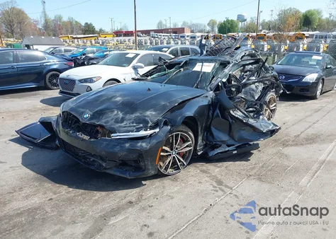 2021 BMW 3 Series M340I xDrive from USA, damaged, VIN 3MW5U9J01M8B56912
